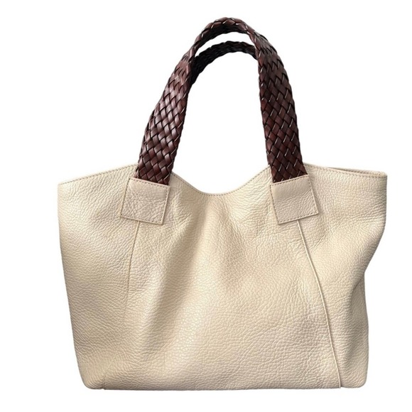 Sundance Cream and Brown Shoulder Bag - Picture 4 of 11
